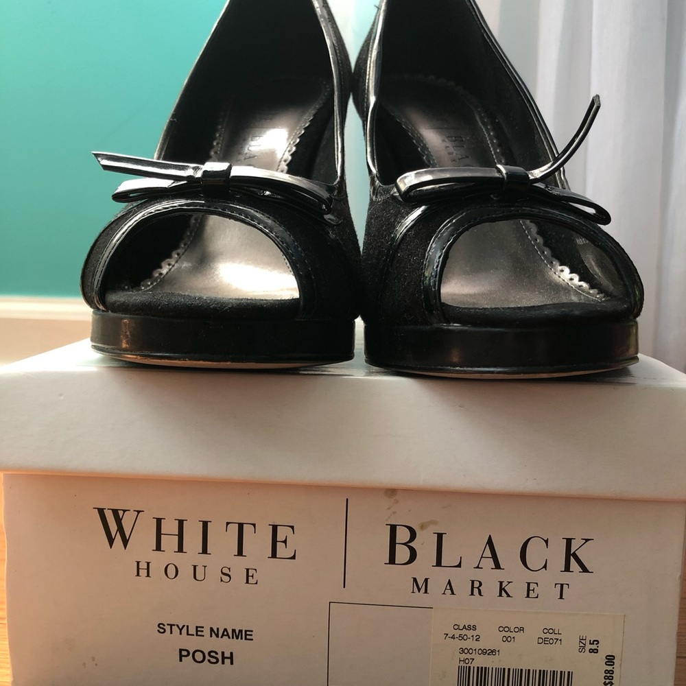 Black Suede Heels